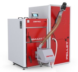 Напольный твердотопливный котел Defro Smart Ekopell 20