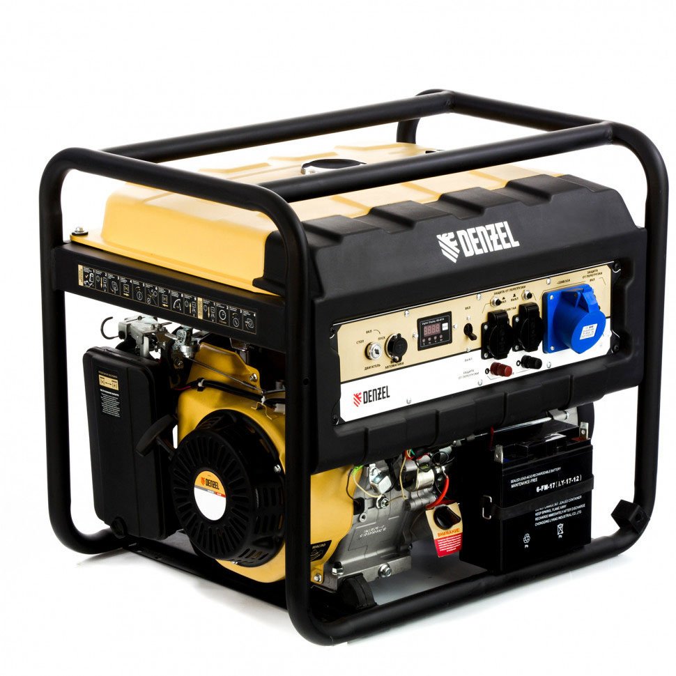 Бензиновый генератор DENZEL PS 90 EA