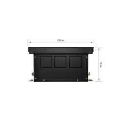 Внутрипольный конвектор Royal Thermo Atrium 110/200/1400-DG-U-LB